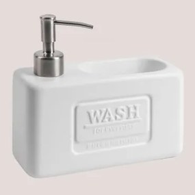 Keramische Keukenzeepdispenser Yaddiel Wit - Sklum
