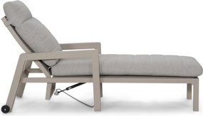 Lifestyle Garden Furniture Evora Ligbed Verstelbaar Aluminium Zand/Beige