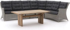 Dining loungeset Intenso | 6 personen | Loungeset Grijs | Wicker (vlechtwerk) | 310x250cm | Kees Smit Tuinmeubelen