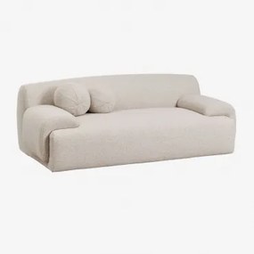 2-zits Bank Shirina Bekleed Bouclé Beige - Sklum