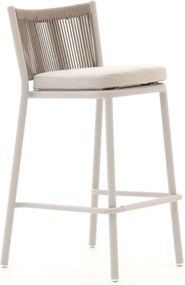 Barkruk tuin | Manifesto  Idro | Rope (touw) | Taupe | Tuinstoel | Stapelbaar | Kees Smit Tuinmeubelen