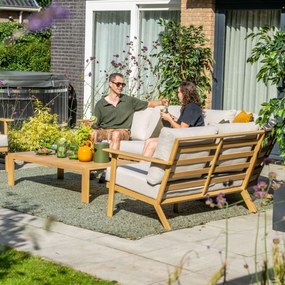 Garden Impressions Ariane loungeset 5-delig - light teak look