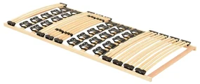 vidaXL Bedframe met 38 latten 100x200 cm