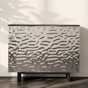 Chroom Design Thuisbar - 120x48x105cm.