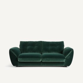 Omvormbare 3-zitsbank van fluweel Edgar