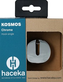 Haceka Kosmos enkele handdoekhaak chroom