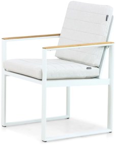Tuinstoel Aluminium Wit Lifestyle Garden Furniture Faro