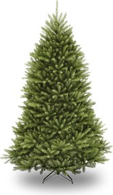 Dunhill kunstkerstboom - 183 cm - groen - Diameter 117 cm - 1.430 tips - metalen voet