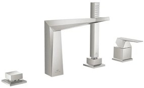 Grohe Allure brilliant viergats badcombinatie supersteel 29405DC0