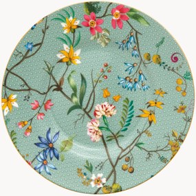 Porseleinen dessertborden Jolie Flowers, 6-delig