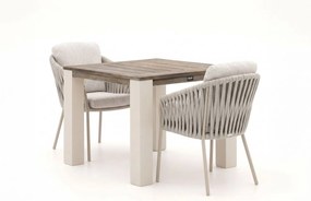 + 10% kassakorting | Diningset SUNS | 2 personen | Tuinset teakhout | 3-delig | Kees Smit Tuinmeubelen