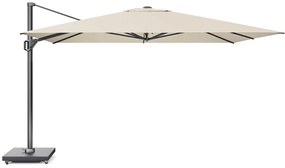 Zweefparasol  4x3m T1 (excl. voet) Taupe-naturel-bruin Platinum Challenger