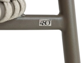 Tuinset 6 personen  Aluminium/rope Taupe 4 Seasons Outdoor Allora/Sand