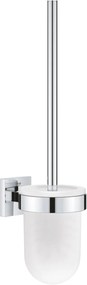 Grohe QuickFix Start Cube toiletborstel met wandhouder chroom