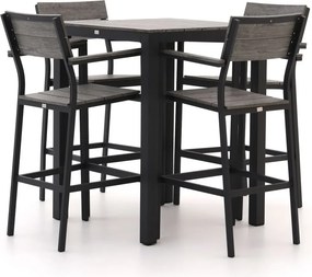 Barset Bellagio | 4 personen | Tuinset polywood | 5-delig | Kees Smit Tuinmeubelen