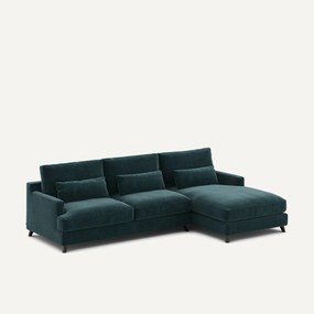 Chenille fluwelen hoekbank, Alwine