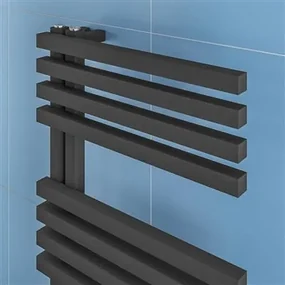 Eastbrook Reinbach handdoekradiator 60x180cm 1166W antraciet