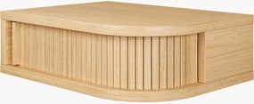 Houten wandnachtkastje Farsta Tambour met lade