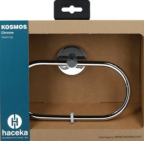 Haceka Kosmos handdoekring chroom