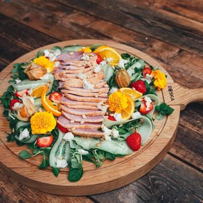 Serveerplank Friends rond | Boska