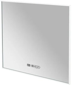 Eurom Sani 400 Mirror Infraroodpaneel met spiegel - 80x70cm - LED verlichting - WiFi - 400 watt - mat wit 350715