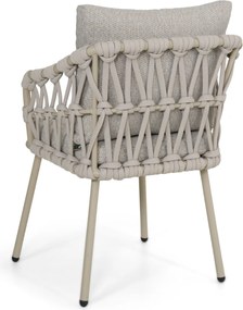 Tuinstoel Rope Zand/Beige Coco Oliva