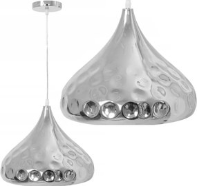 Zilveren APP272-1CP spiegelplafondlamp