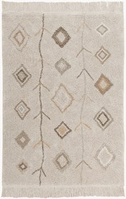 Wasbaar katoenen kindervloerkleed Kaarol, handgemaakt