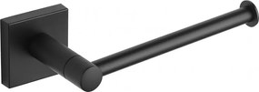 Mexen Rufo toiletrolhouder, zwart - 7050933-70