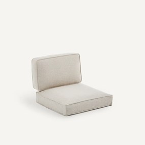 Kussen van katoen en linnen voor fauteuil, DILMA