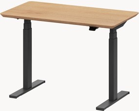 Handgemaakte zit-sta bureau Pro Mini met houten blad & elektrisch in hoogte verstelbaar