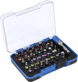 Hyundai professionele bitset 36-delig - S2-staal - torx / inbus / torx-h / pozidriv / platbek / kruiskop
