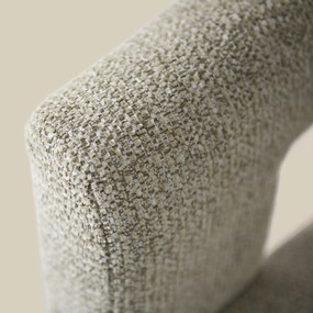 Wabi Sabi Eetkamerstoel Beige Volledig Stof