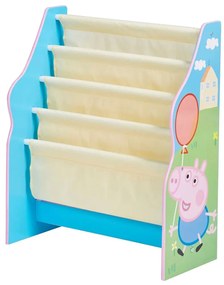 Peppa Pig Kinderboekenkast 51x23x60 cm blauw WORL213012