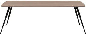 Goossens Excellent Eettafel Floyd, Semi rechthoekig 220 x 100 cm