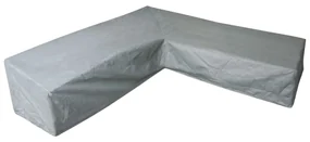 Eurotrail Loungehoes L-vormig 305x305x100/70 cm grijs
