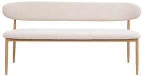 Eetkamerbank Eiken Creme 160 Cm