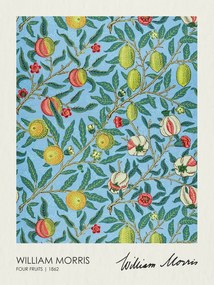 Kunstreproductie Four Fruits (1862), William Morris