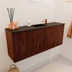 Mondiaz Joya 100cm toiletmeubel ruby met wastafel faye midden 1 kraangat urban