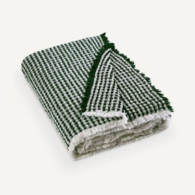 Plaid katoen/wol Moutyan