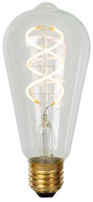 Lucide Bulb dimbare LED lamp 2700K E27 5W 6.4cm transparant