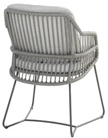 4 Seasons Outdoor Ancora dining chair antraciet Silver Grey SALE  Tuinstoel    antraciet weerbestendig