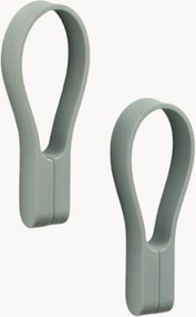 Magnetische handdoekhouders Loop van silicone, 2-delig