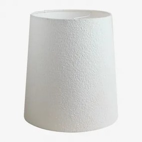 Delmore Bouclé Stoffen Lampenkap Wit - Sklum