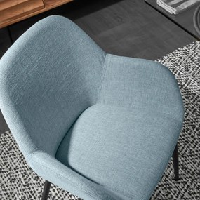Kave Home Konna Armstoel Blauw
