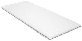 vidaXL Topmatras 6 cm visco-traagschuim 90x200 cm