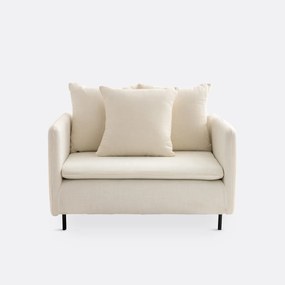 Fauteuil XL linnen/viscose, Ivete