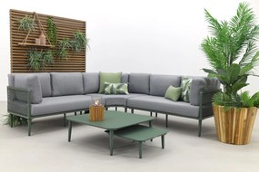 Garden Impressions Nina loungeset - Moss green/light grey