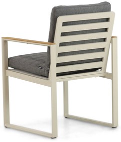 Tuinstoel Aluminium/Teak Transparant Lifestyle Garden Furniture Faro