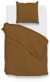 Zo!Home Satinado Dekbedovertrek Cognac Brown – Bij Swiss Sense